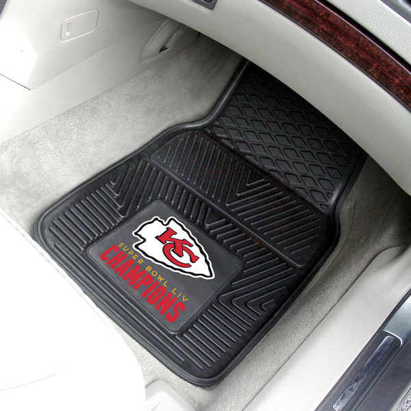 NFL - Kansas City Chiefs Super Bowl LIV 2-pc Vinyl Car Mat Set