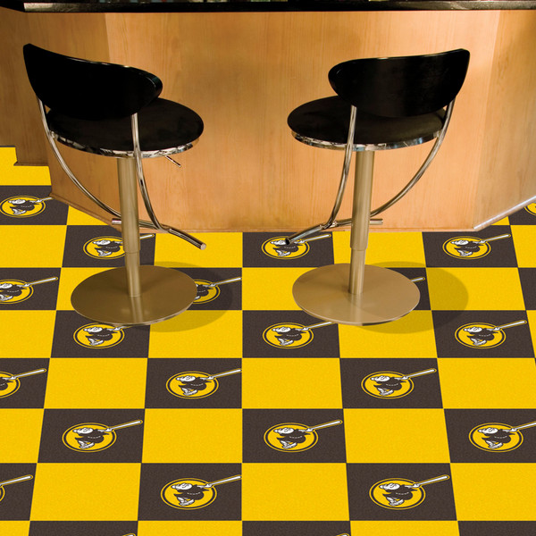 MLB - San Diego Padres Team Carpet Tiles 18"x18" tiles
