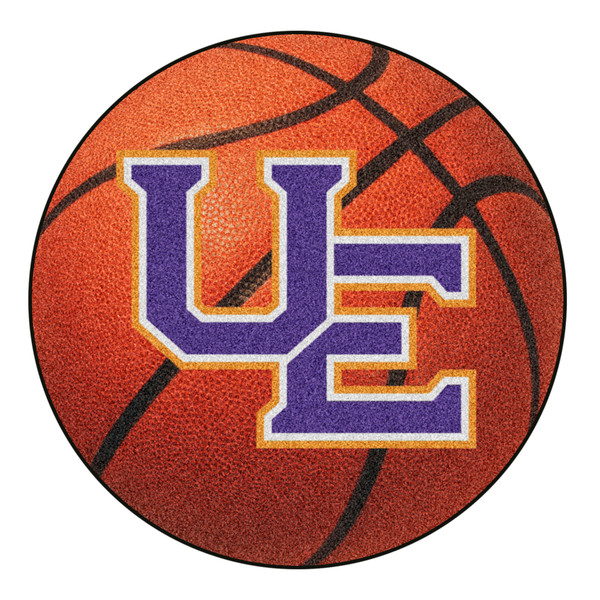 University of Evansville - Evansville Purple Aces Basketball Mat "A Star" Logo Orange