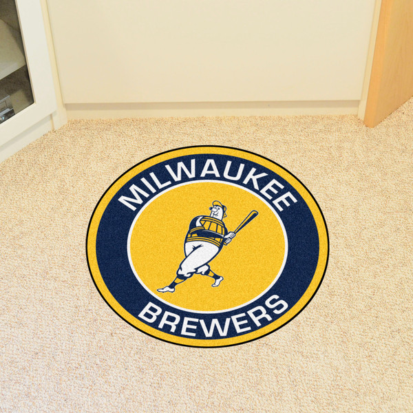 MLB - Milwaukee Brewers Roundel Mat 27" diameter