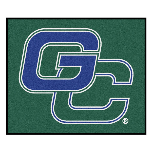 Georgia College - Georgia College Bobcats Tailgater Mat "GC" Logo Green