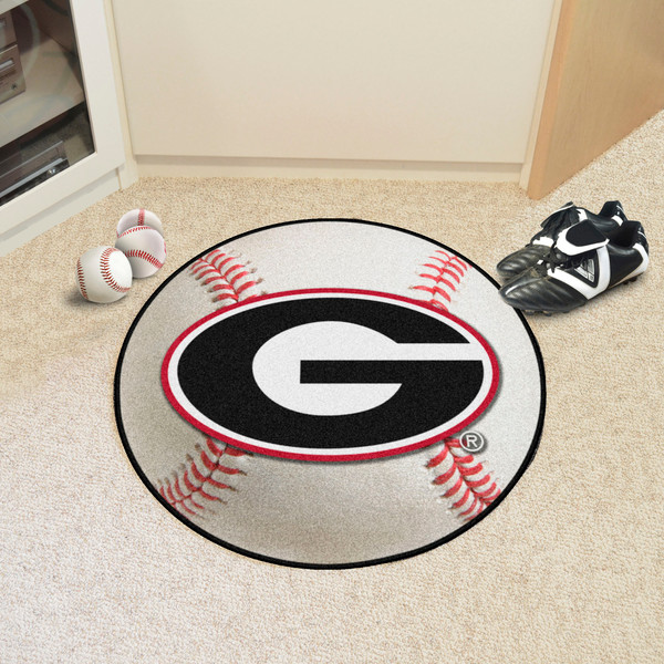 University of Georgia Baseball Mat 27" diameter