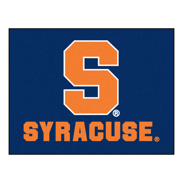 Syracuse University - Syracuse Orange All-Star Mat "S" Logo & "Syracuse" Wordmark Blue