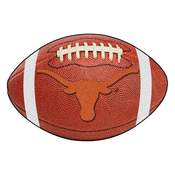 University of Texas - Texas Longhorns Football Mat Longhorn Primary Logo Brown