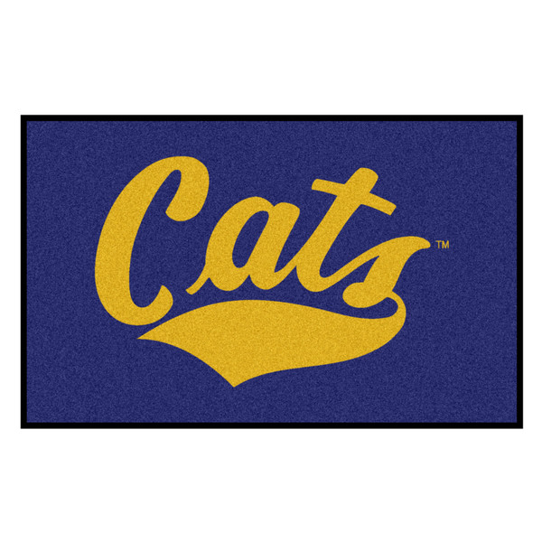 Montana State University - Montana State Grizzlies Ulti-Mat "Cats" Wordmark Blue