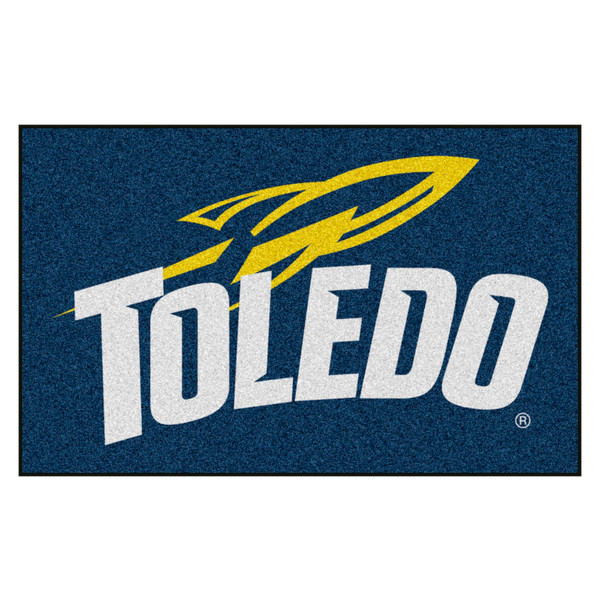 University of Toledo - Toledo Rockets Ulti-Mat Toledo Rocket Primary Logo Navy