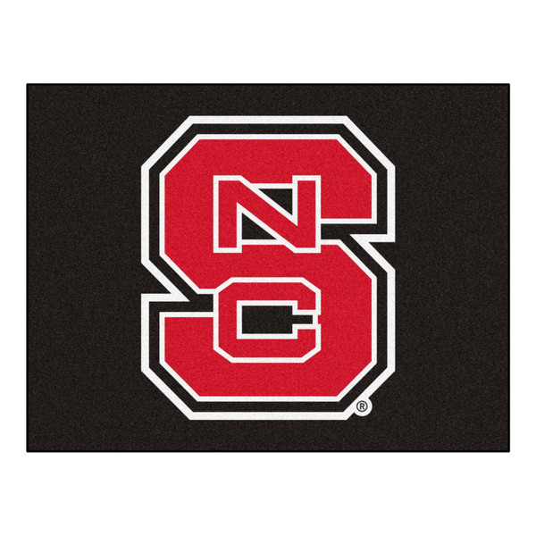 North Carolina State University - NC State Wolfpack All-Star Mat "NCS" Primary Logo Red