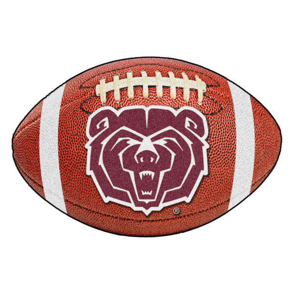 Missouri State University - Missouri State Bears Football Mat "Bear" Logo Brown