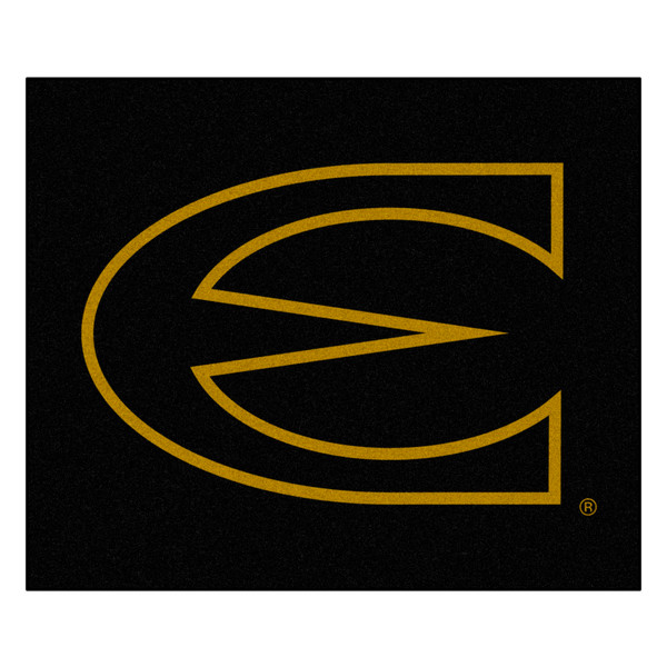 Emporia State University - Emporia State Hornets Tailgater Mat "Stylized E" Logo Black