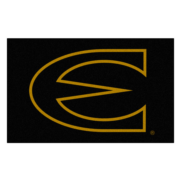 Emporia State University - Emporia State Hornets Ulti-Mat "Stylized E" Logo Black