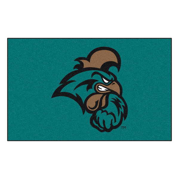 Coastal Carolina University - Coastal Carolina Chanticleers Ulti-Mat "Chanticleer" Logo Teal