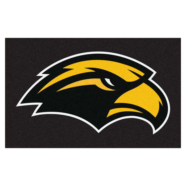 University of Southern Mississippi - Southern Miss Golden Eagles Ulti-Mat Eagle Primary Logo Black