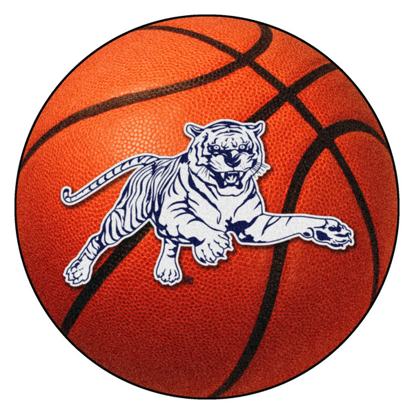 Jackson State University - Jackson State Tigers Basketball Mat "Tiger" Logo Orange