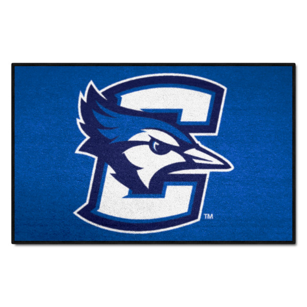 Creighton University - Creighton Bluejays Starter Mat "C & Blue Jay" Logo Blue