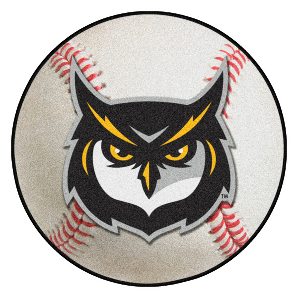 Kennesaw State University - Kennesaw State Owls Baseball Mat "Owl" Logo White