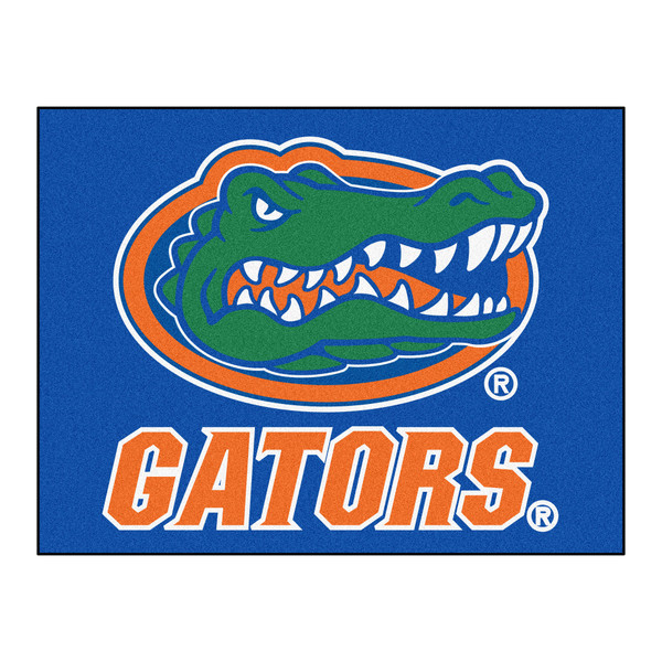 University of Florida - Florida Gators All-Star Mat Gator Head Primary Logo Blue