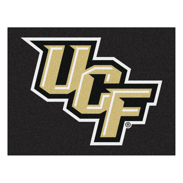University of Central Florida - Central Florida Knights All-Star Mat UCF Primary Logo Black