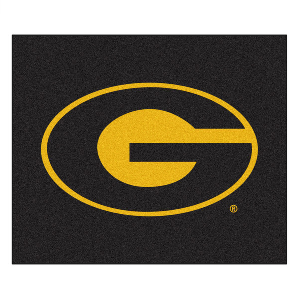 Grambling State University - Grambling State Tigers Tailgater Mat "Oval G" Logo Black