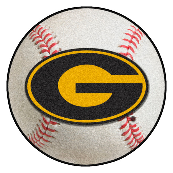 Grambling State University - Grambling State Tigers Baseball Mat "Oval G" Logo White