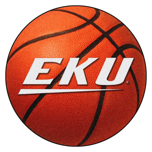 Eastern Kentucky University - Eastern Kentucky Colonels Basketball Mat "EKU" Logo Orange