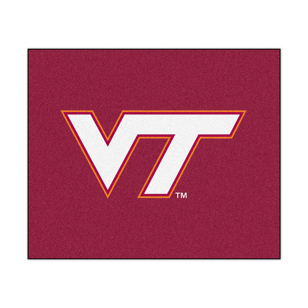 Virginia Tech - Virginia Tech Hokies Tailgater Mat VT Primary Logo Maroon