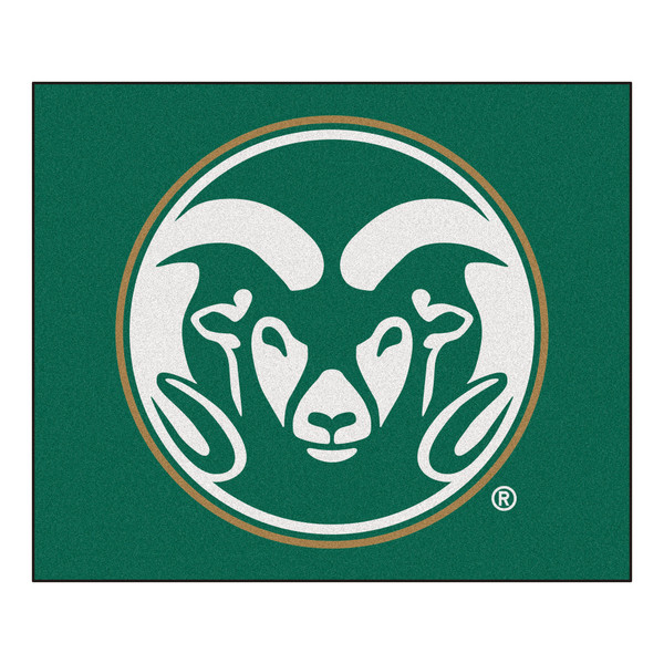 Colorado State University - Colorado State Rams Tailgater Mat "Ram" Logo Green