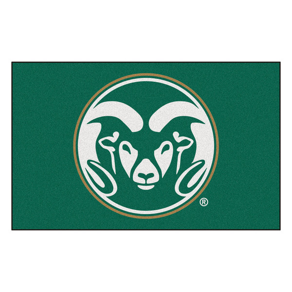 Colorado State University - Colorado State Rams Ulti-Mat "Ram" Logo Green