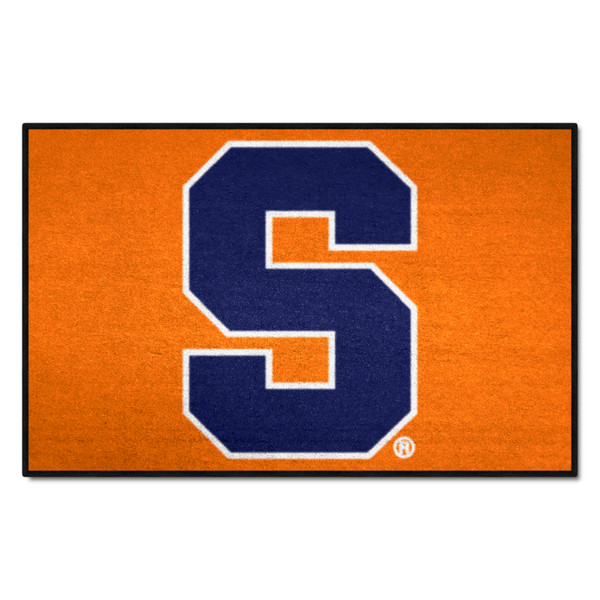Syracuse University - Syracuse Orange Starter Mat S Primary Logo Orange