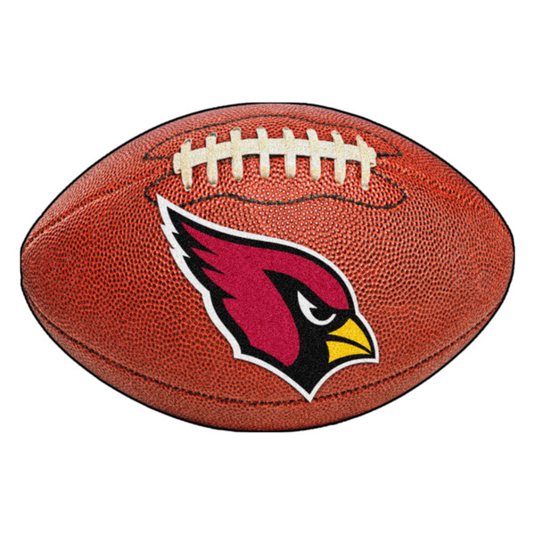 Arizona Cardinals Football Mat Cardinal Head Primary Logo Brown