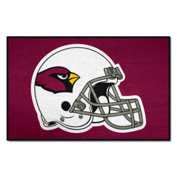 Arizona Cardinals Starter Mat Cardinals Helmet Logo Red