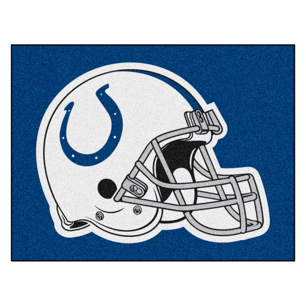 Indianapolis Colts All-Star Mat Colts Helmet Logo Navy