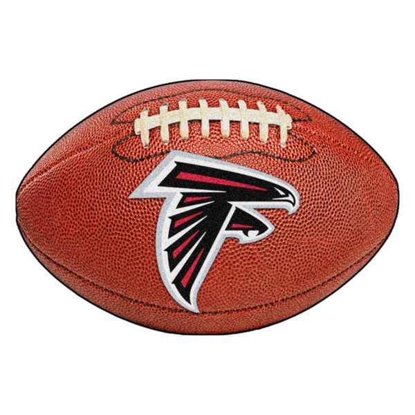 Atlanta Falcons Football Mat Falcon Primary Logo Brown