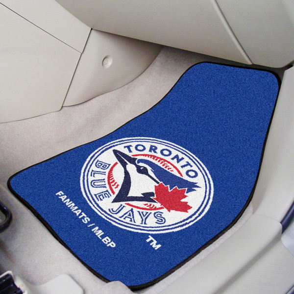MLB - Toronto Blue Jays 2-pc Carpet Car Mat Set 17"x27"