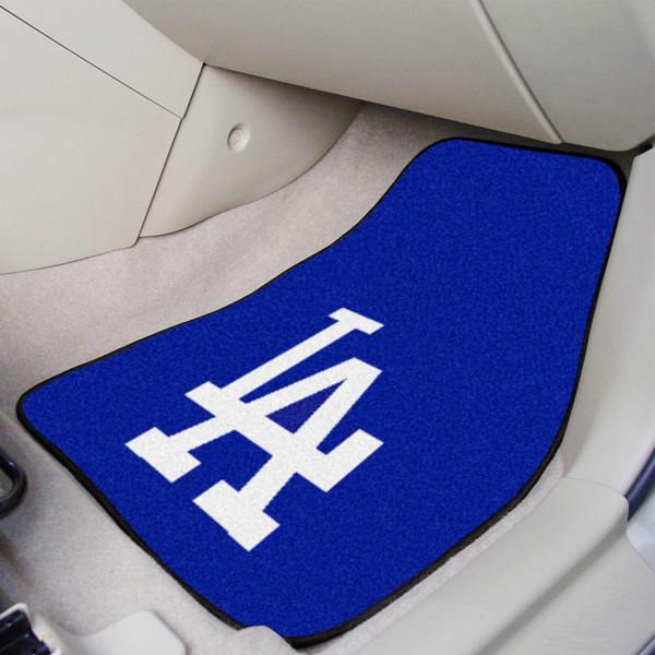 MLB - Los Angeles Dodgers 2-pc Carpet Car Mat Set 17"x27"