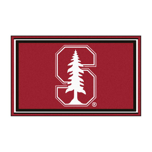Stanford University - Stanford Cardinal 4x6 Rug Cardinal S Primary Logo Cardinal