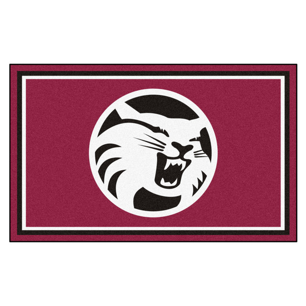 Cal State - Chico - Cal State - Chico Wildcats 4x6 Rug "Wildcat" Logo Maroon