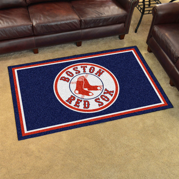 MLB - Boston Red Sox 4x6 Rug 44"x71"