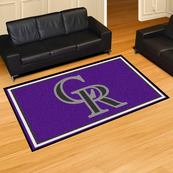 MLB - Colorado Rockies 5x8 Rug 59.5"x88"