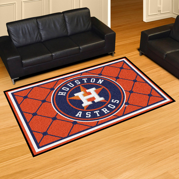 MLB - Houston Astros 5x8 Rug 59.5"x88"