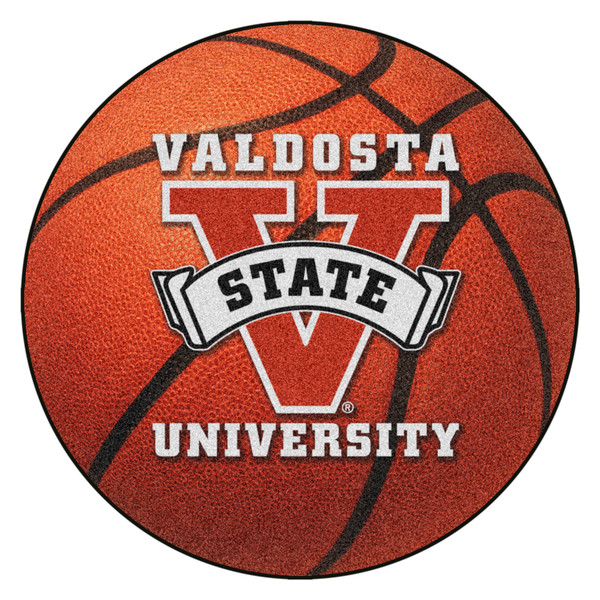 Valdosta State University - Valdosta State Blazers Basketball Mat "V & Banner 'State'" Logo Orange