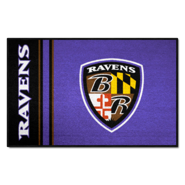 Baltimore Ravens Starter - Uniform "Raven" Logo & Wordmark Black