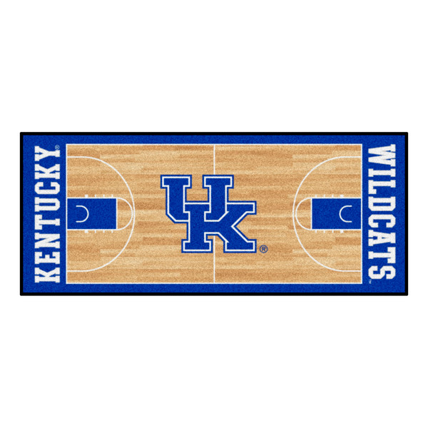 University of Kentucky - Kentucky Wildcats NCAA Basketball Runner UK Primary Logo Blue