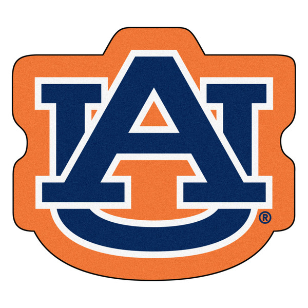 Auburn University - Auburn Tigers Mascot Mat AU Primary Logo Navy