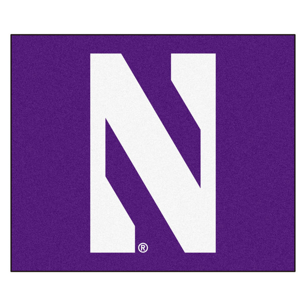 Northwestern University - Northwestern Wildcats Tailgater Mat "N" Logo Purple