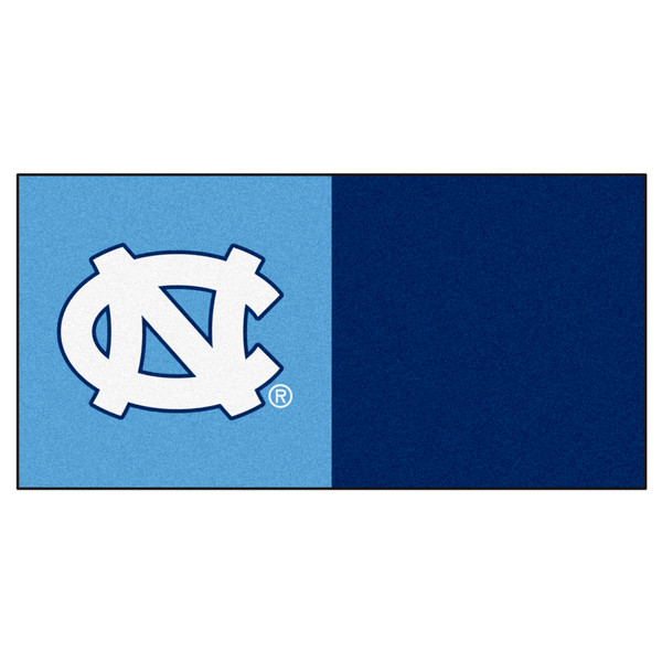 University of North Carolina at Chapel Hill - North Carolina Tar Heels Team Carpet Tiles "NC" Logo Blue
