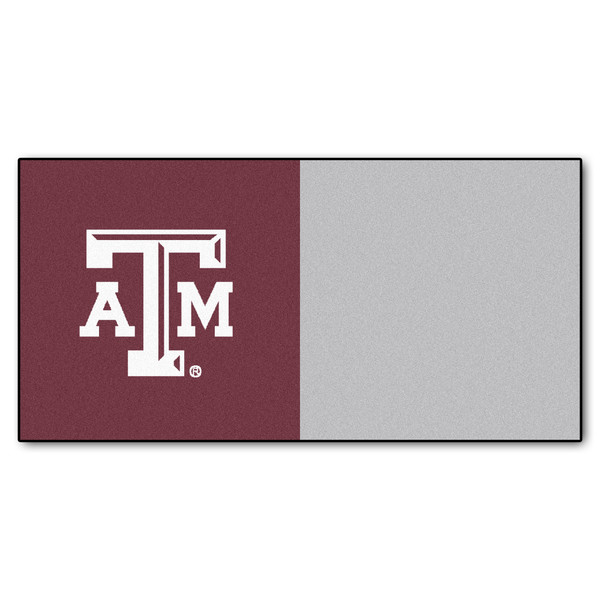 Texas A&M University - Texas A&M Aggies Team Carpet Tiles TAM Primary Logo Maroon