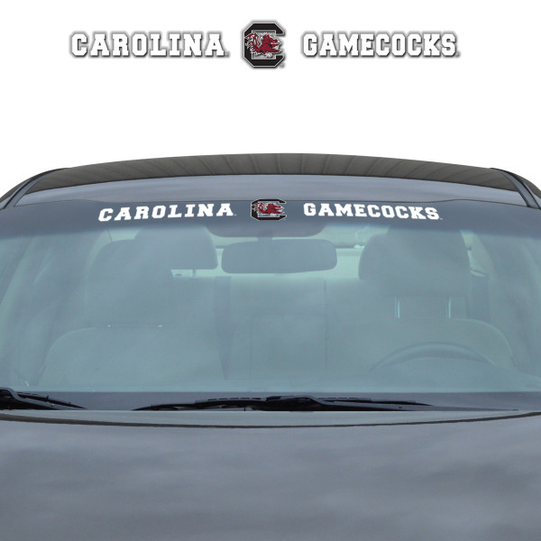 South Carolina Gamecocks Windshield Decal Primary Logo and Team Wordmark