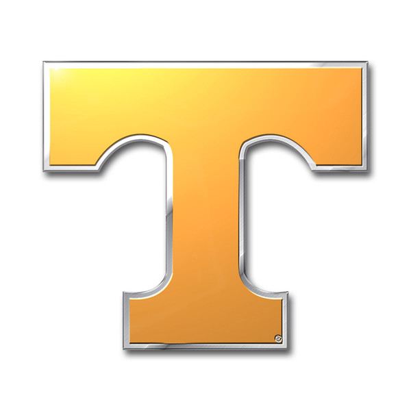University of Tennessee - Tennessee Volunteers Embossed Color Emblem Power T Primary Logo Orange