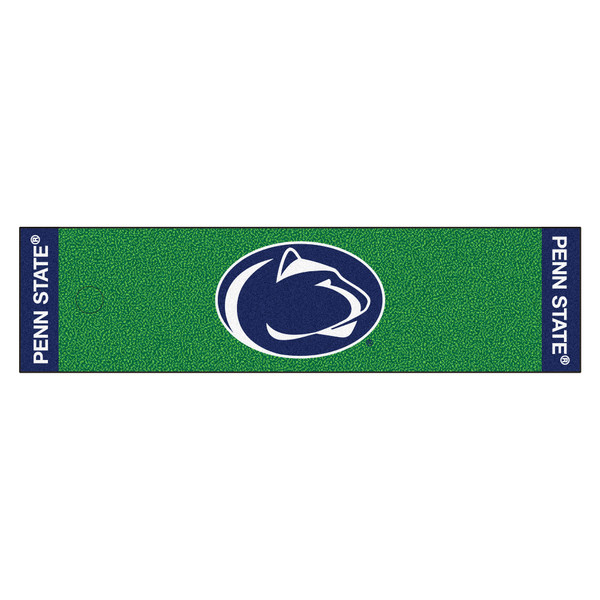 Pennsylvania State University - Penn State Nittany Lions Putting Green Mat "Nittany Lion" Logo Green