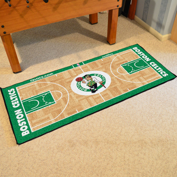 NBA - Boston Celtics NBA Court Large Runner 29.5x54
